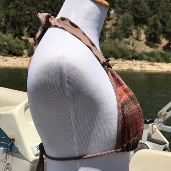 Triangle Bikini Top Brown - Picture 2 of 4